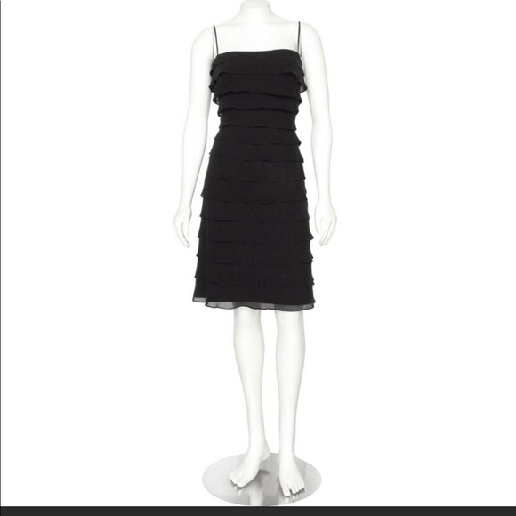 Black Tadashi Cocktail Dress 12 - Picture 1 of 6
